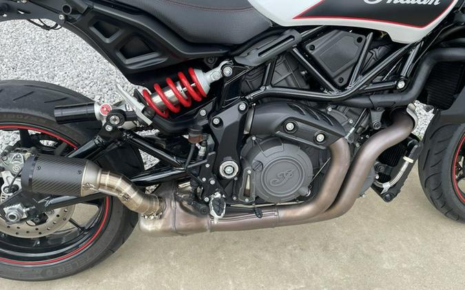 2022 Indian FTR S White Smoke