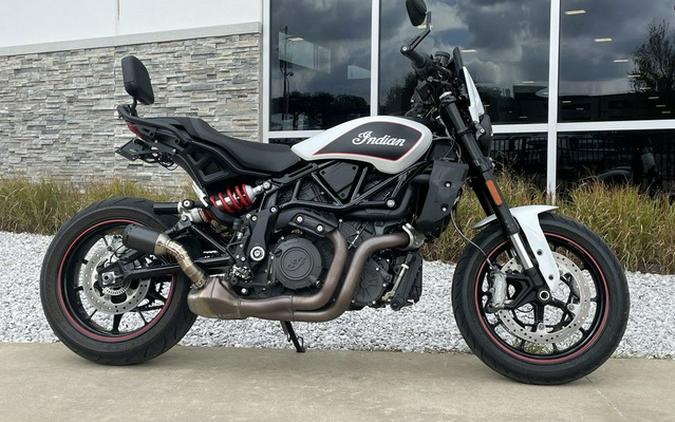 2022 Indian FTR S White Smoke