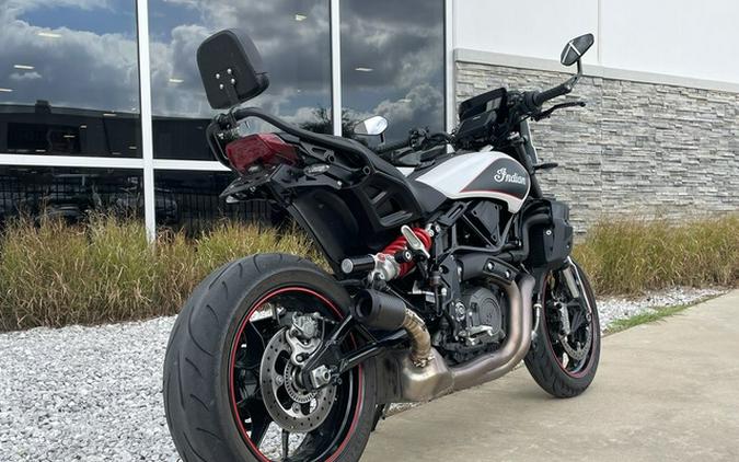 2022 Indian FTR S White Smoke