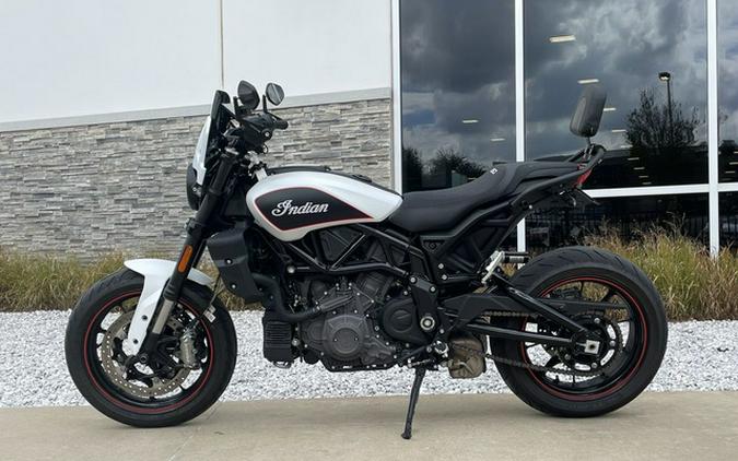 2022 Indian FTR S White Smoke