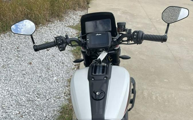 2022 Indian FTR S White Smoke