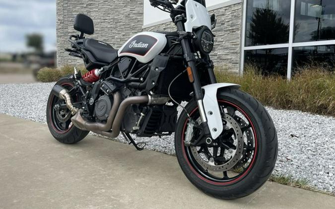 2022 Indian FTR S White Smoke