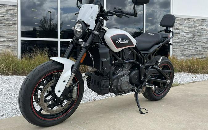 2022 Indian FTR S White Smoke