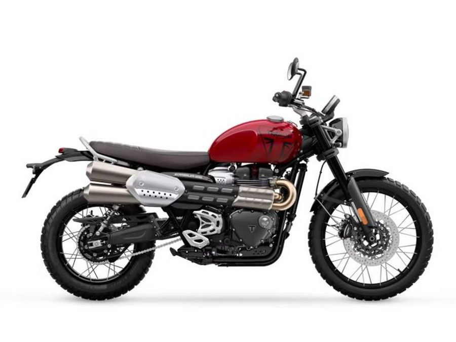 2025 Triumph Scrambler 1200 X Carnival Red