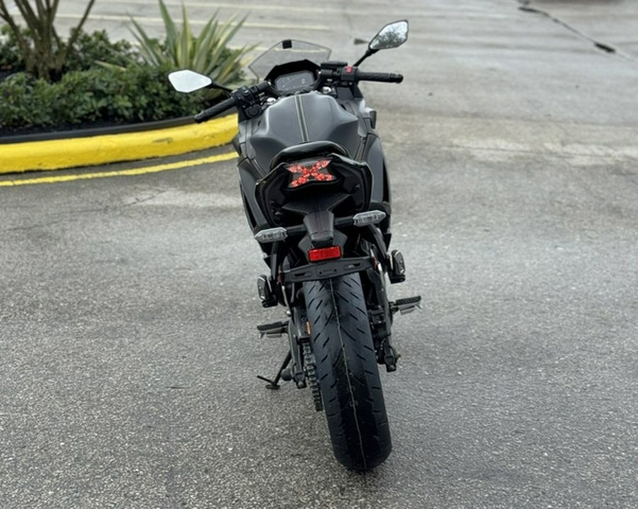 2024 Kawasaki Ninja 650 Metallic Matte Dark GrayMetallic Spark