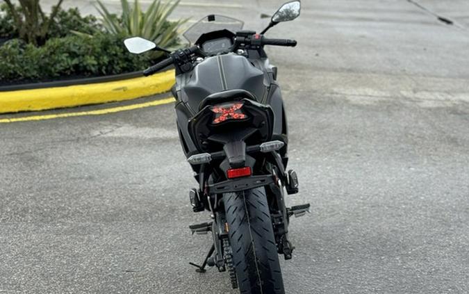 2024 Kawasaki Ninja 650 Metallic Matte Dark GrayMetallic Spark