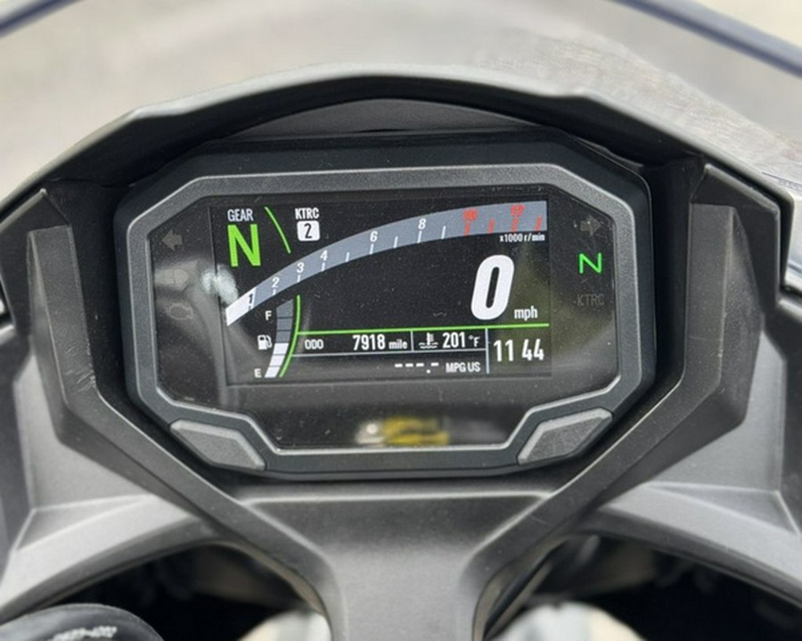 2024 Kawasaki Ninja 650 Metallic Matte Dark GrayMetallic Spark