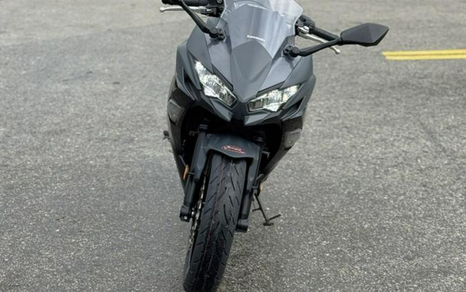 2024 Kawasaki Ninja 650 Metallic Matte Dark GrayMetallic Spark