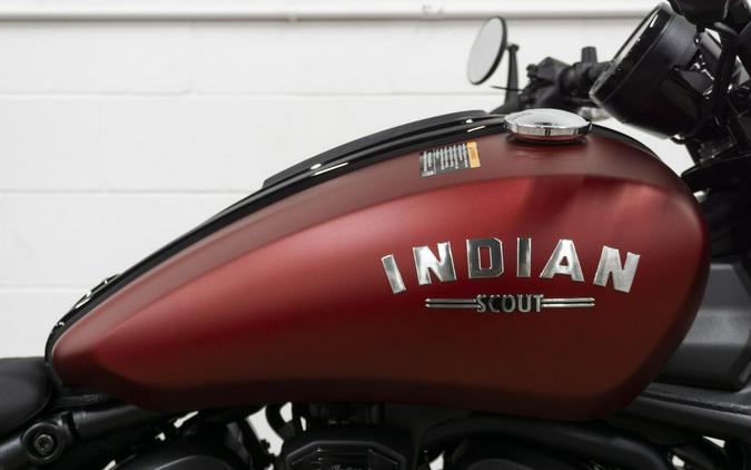 2025 Indian Motorcycle® Scout® Bobber Limited +Tech Sunset Red Smoke