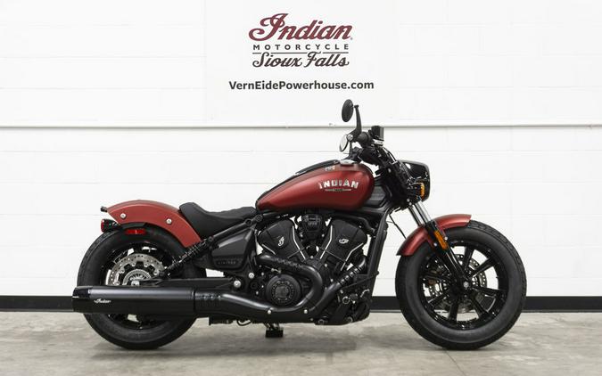 2025 Indian Motorcycle® Scout® Bobber Limited +Tech Sunset Red Smoke