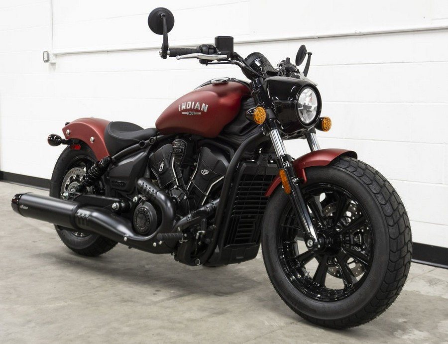 2025 Indian Motorcycle® Scout® Bobber Limited +Tech Sunset Red Smoke