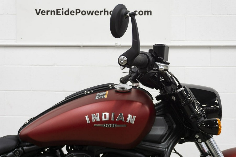 2025 Indian Motorcycle® Scout® Bobber Limited +Tech Sunset Red Smoke