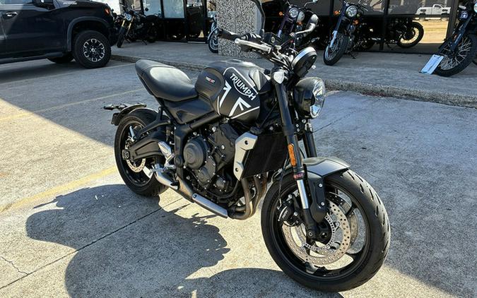 2023 Triumph Trident 660 Sapphire Black