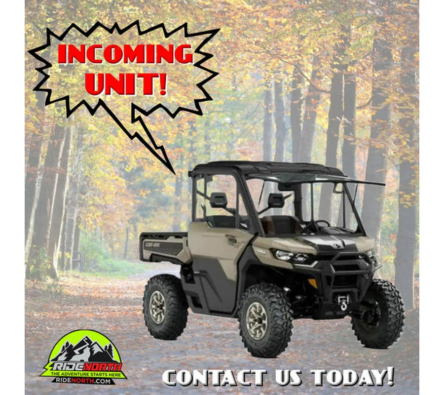 2023 Can-Am® Defender Limited HD10 Desert Tan & Timeless Black