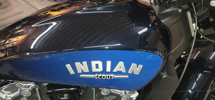 2021 Indian Motorcycle® Scout® Bobber ABS Icon Thunder Black Azure Crystal