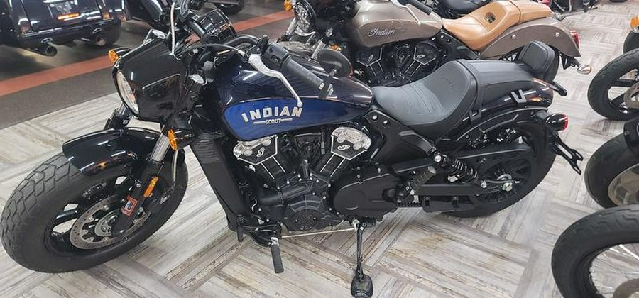 2021 Indian Motorcycle® Scout® Bobber ABS Icon Thunder Black Azure Crystal