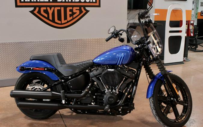 Used 2024 Harley-Davidson Street Bob 114 Cruiser FXBBS Motorcycle For Sale In Medina, OH