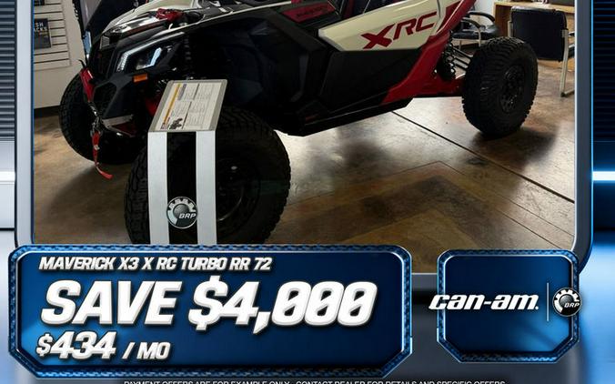2025 Can-Am® Maverick X3 X rc Turbo RR 72