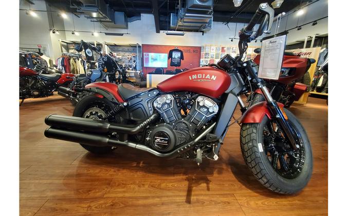 2024 Indian Motorcycle Scout® Bobber ABS - Sunset Red Smoke