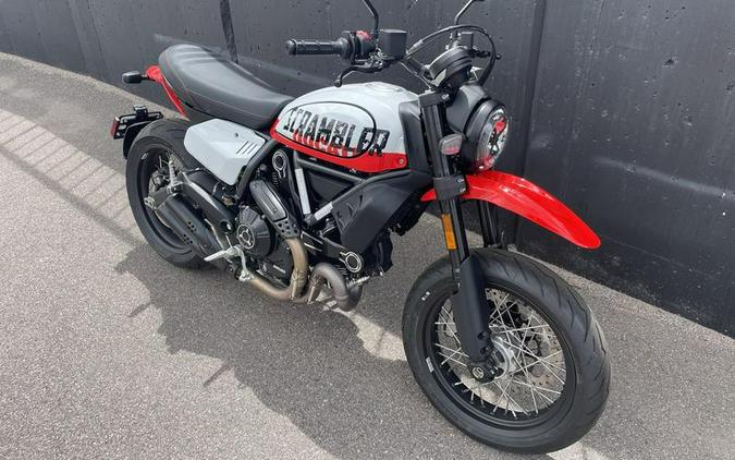 2023 Ducati Scrambler Urban Motard Star White Silk and Ducati GP ’19 Red