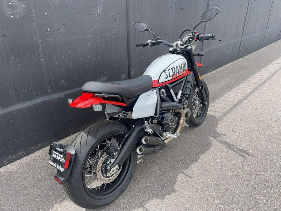 2023 Ducati Scrambler Urban Motard Star White Silk and Ducati GP ’19 Red