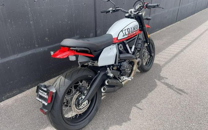 2023 Ducati Scrambler Urban Motard Star White Silk and Ducati GP ’19 Red