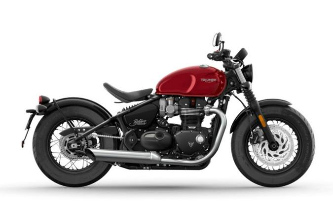 2023 Triumph Bonneville Bobber Red Hopper