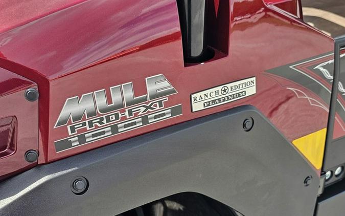 2026 Kawasaki Mule PRO-FXT 1000 Platinum Ranch Edition