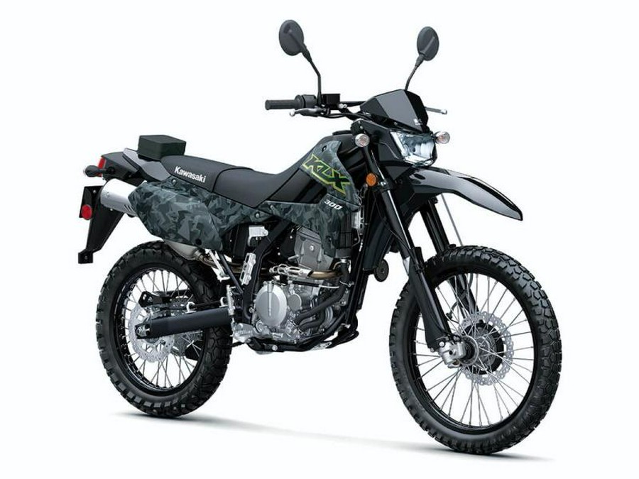 2021 Kawasaki KLX®300 Fragment Camo Gray