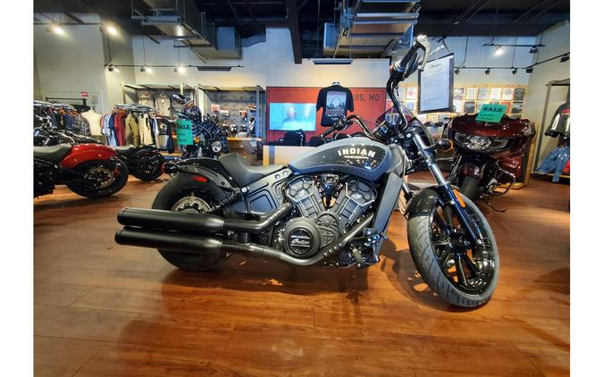 2024 Indian Motorcycle Scout® Rogue ABS - Stealth Gray w/ Graphics