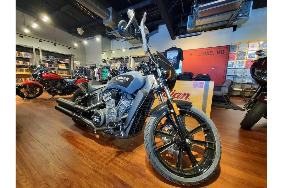 2024 Indian Motorcycle Scout® Rogue ABS - Stealth Gray w/ Graphics