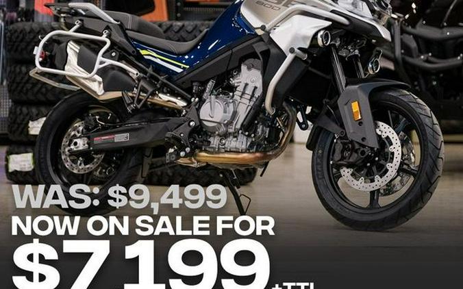 New 2023 CFMOTO IBEX 800S CF8005US BLUE