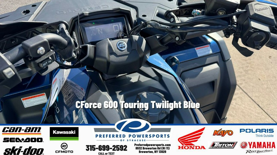 2026 CFMOTO CForce 600 Touring Twilight Blue