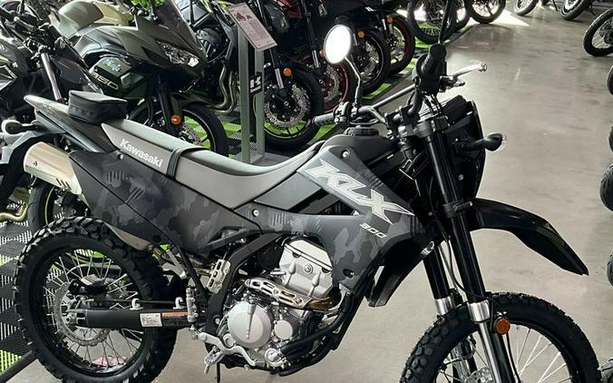 2024 Kawasaki KLX®300 Cypher Camo Gray