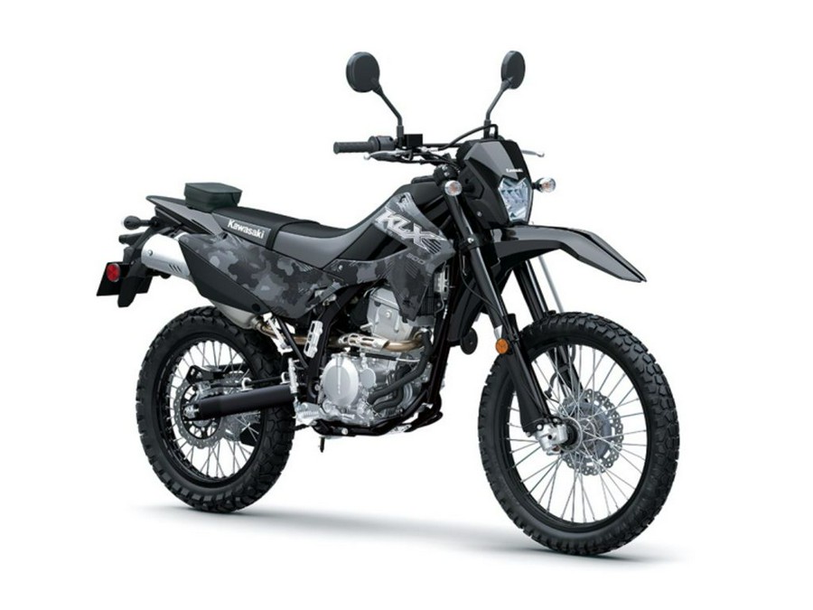 2024 Kawasaki KLX®300 Cypher Camo Gray