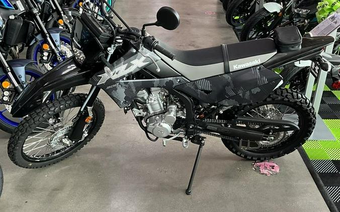 2024 Kawasaki KLX®300 Cypher Camo Gray