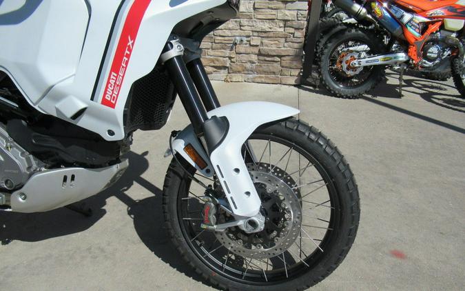 2026 Ducati Desert X Star White Silk