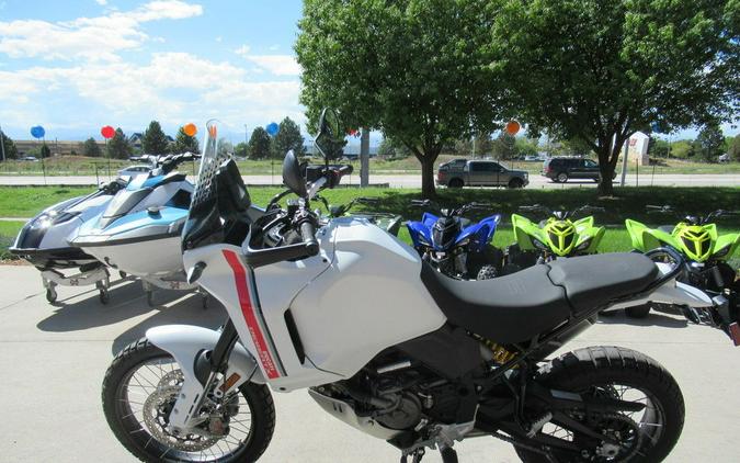 2026 Ducati Desert X Star White Silk