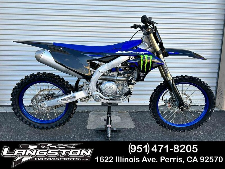 2025 Yamaha YZ450F Monster Energy Yamaha Racing Edition