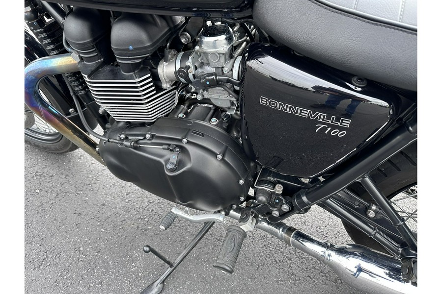 2015 Triumph Bonneville T100 Black