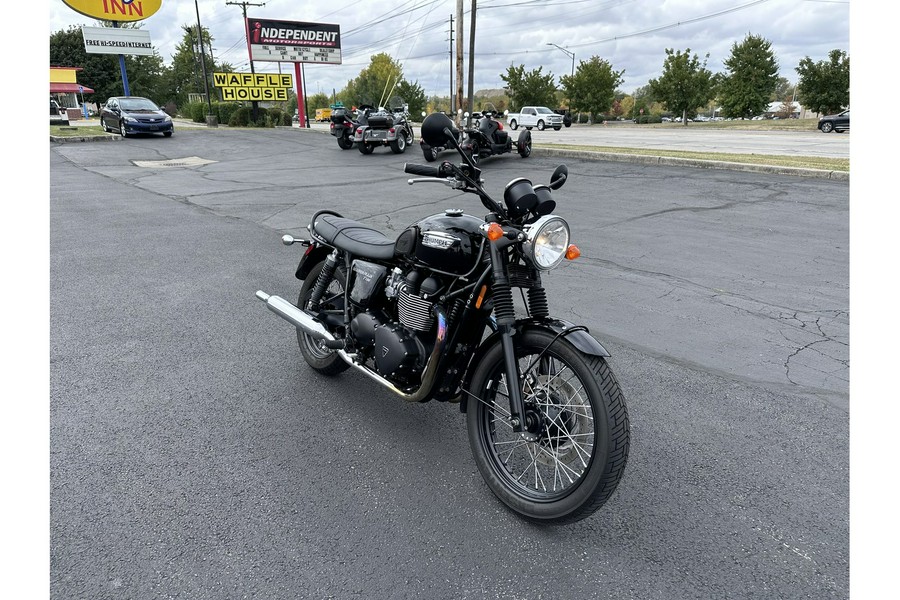 2015 Triumph Bonneville T100 Black