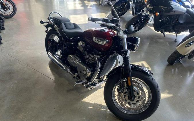 2023 Triumph Bonneville Speedmaster Cordovan Red