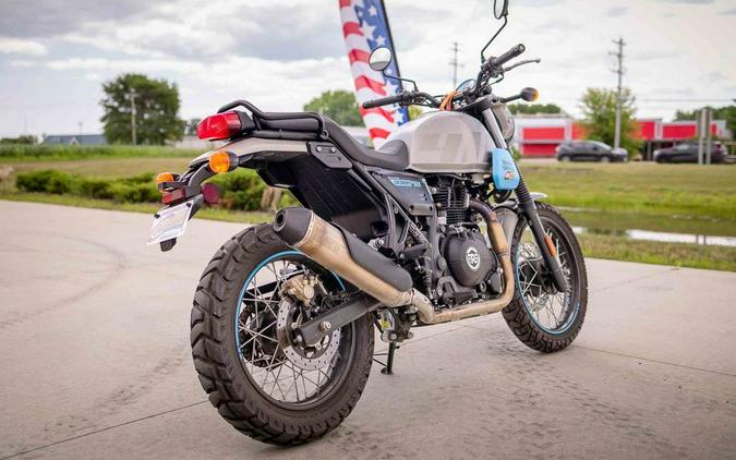 2023 Royal Enfield Scram 411 Graphite Blue