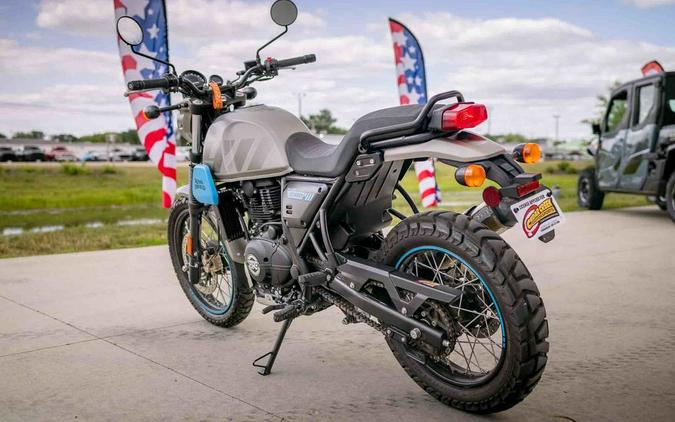 2023 Royal Enfield Scram 411 Graphite Blue