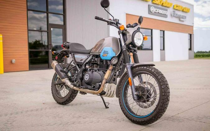 2023 Royal Enfield Scram 411 Graphite Blue
