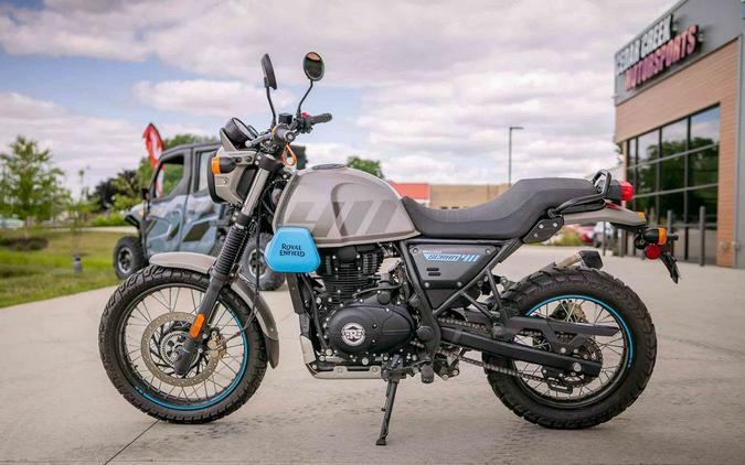 2023 Royal Enfield Scram 411 Graphite Blue