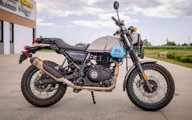 2023 Royal Enfield Scram 411 Graphite Blue