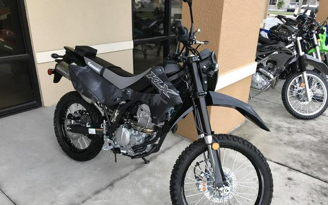 2024 Kawasaki KLX®300 Cypher Camo Gray