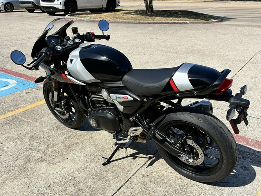 2026 Triumph Thruxton 400 Phantom Black Aluminium Silver