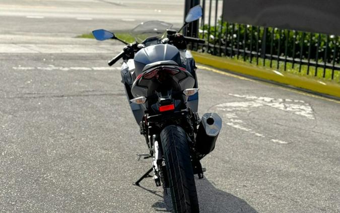 2026 Kawasaki Ninja 500 ABS Metallic Matte Twilight Blue